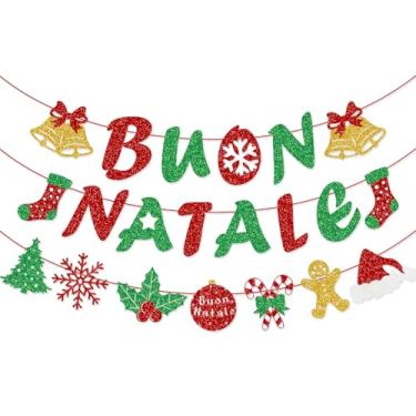 Imagem de Faixa de Natal italiana Buon Natale