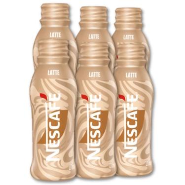 Imagem de Latte Nescafé Gelado Bebida Láctea Kit 6 Un De 270Ml