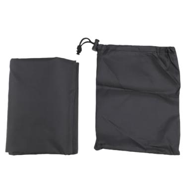 Imagem de Luqeeg Capa para escorredor de roupas, tecido Oxford, guarda-chuva, proteção para secagem, fecho seguro dobrável, cordão inferior, detritos à prova de poeira com bolsa de armazenamento para atividades