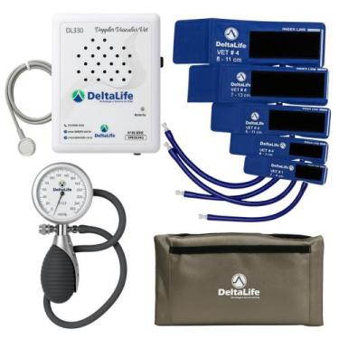 Imagem de Kit Doppler Vascular Com Esfigmomanômetro Palma Veterinário - DELTA LI