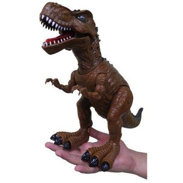 Imagem de Dinossauro De Brinquedo Com Luzes E Som Tiranossauro Rex (Dmt4725) - t