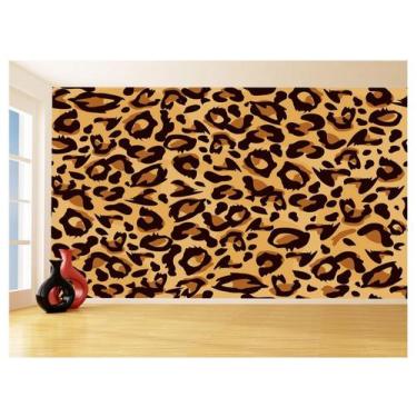 Imagem de Papel De Parede 3D Textura Estampa Animal Onça 3,5M Txt212 - Você Deco