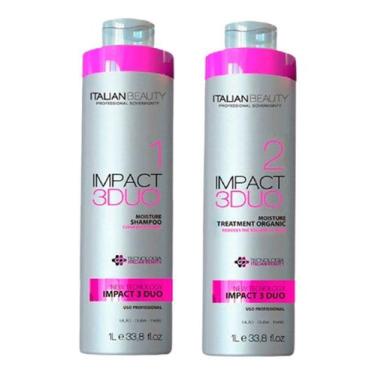 Imagem de Kit Progress Alisamento Sem Formol Escova Premium Bsk - Italian Beauty