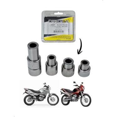 Imagem de Kit Bucha Prolink Rolamento Agulha Para Honda NX4 Falcon Danidrea