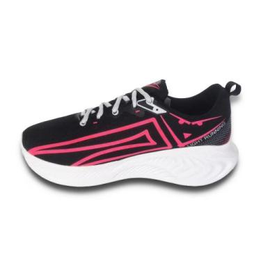 Imagem de Tenis Chavenos Light Running 1 Feminino - Gelo / Pink, 34