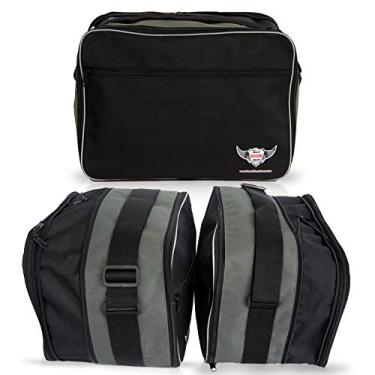Imagem de GREAT BIKERS GEAR - Sacos de forro Pannier para F700GS, conjunto de 3 bolsas laterais + top box