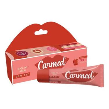 Imagem de Protetor Labial Carmed Maça do amor com cor 10g Mant cacau