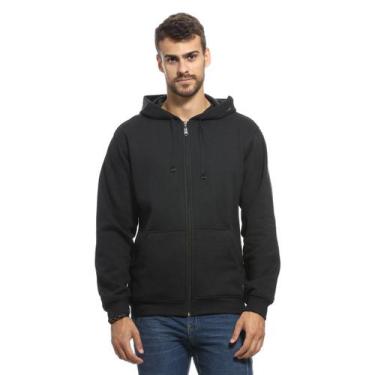 Imagem de Blusa de Moletom Aberta VLCS Minimalista, Mescla médio, XG3