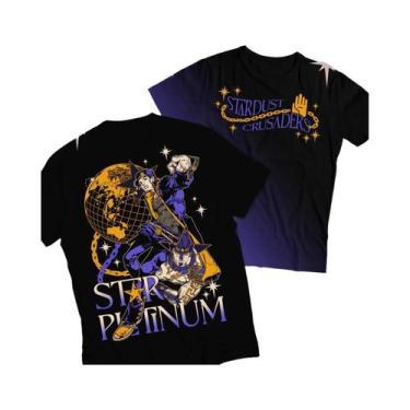 Imagem de Camiseta Unissex De Manga Curta JoJo's Bizarre Adventure Anime Manga, 