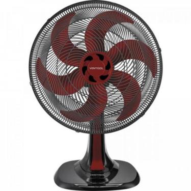 Imagem de Ventilador De Mesa 40cm 220v Turbo6 Vermelho Ventisol