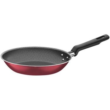Imagem de Frigideira Alumínio 16 Cm Loreto Vermelha Tramontina Vermelho, Vermelh