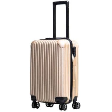 Imagem de Mala de Viagem Pequena de Bordo RZNL com rodinhas 360º graus conforme 
