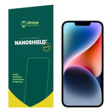 Imagem de Película Hprime Nanoshield iPhone 14 Frente  Verso  Lente