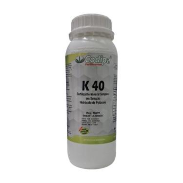 Imagem de Adubo Líquido 1L Codipa Potássio K40 - Nutrição e Qualidade de Frutas