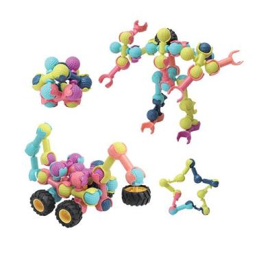 Imagem de 50 peças de brinquedos de emenda de esqueletos em constante - Gloome S