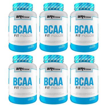 Imagem de Kit 6x BCAA 100g - BRN Foods-Unissex
