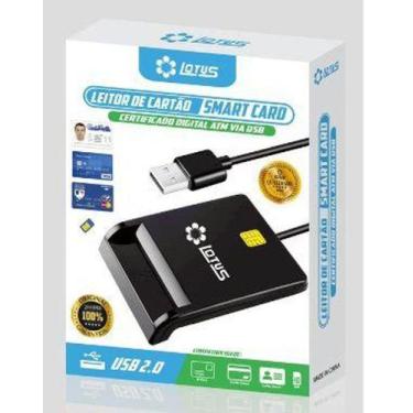 Imagem de Leitor de cartão smart card certificado digital kld-sd989 - Lotus