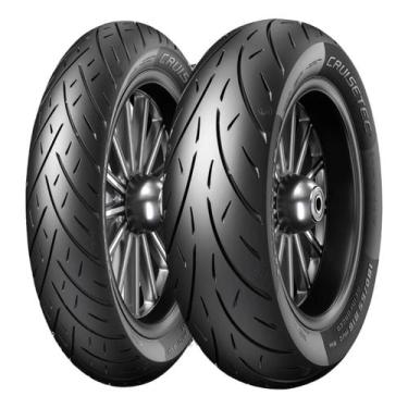 Imagem de Par Pneu Moto 160 60 r18 260 40 r18 Cruisetec Metzeler