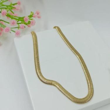 Imagem de Cordão Lacraia Folheado a Ouro REF 601366 - Shekináh Joias , 70cm