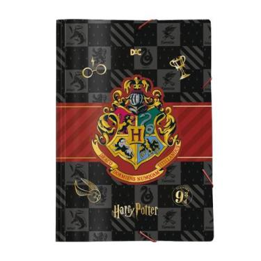 Imagem de Pasta Aba Elástica Harry Potter Dac para Documentos e Organização