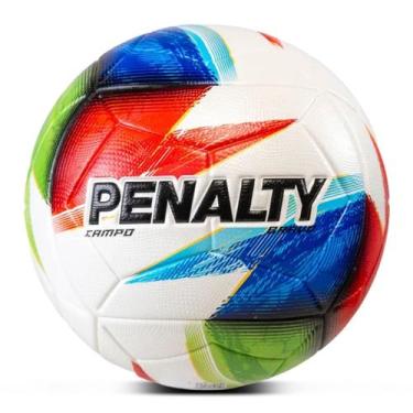 Imagem de Bola De Futebol Campo Penalty Bravo Mundo XXVI, Branco, Vermelho, Únic