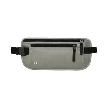 Imagem de Bolsa De Cintura Esportiva Unissex À Prova d'Água Com Bloqueio RFID, G