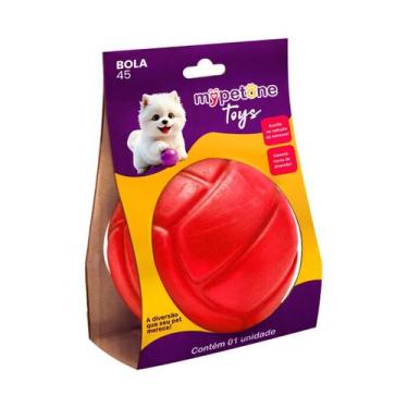 Imagem de Bola Lisa TR 45 Mypetone - Vermelho