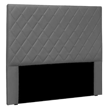 Imagem de Cabeceira Casal 1,40m Esmeralda Corano Preto