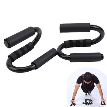 Imagem de Suporte push-up macio tipo P alça push-up peito braço ombro treinamento muscular casa academia equipamento