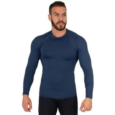 Imagem de Blusa Térmica Poliamida Proteção Solar Uv Masculina Segunda Pele - Bel