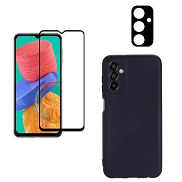 Imagem de Capa Anti Impacto Aveludada + Película 3D + Pel Câmera Para Samsung A13-4g (A13-4G)