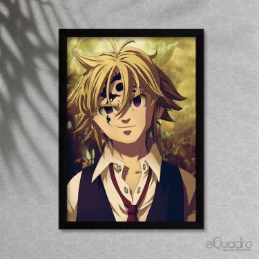 Quadro Com Moldura The Seven Deadly Sins 2 Season Nanatsu No