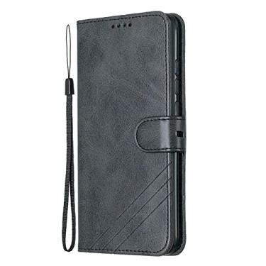 Imagem de Para Xiaomi Mi A2 Capa de Couro Capa de Couro Para Mi A2 A1 A3 Lite Capa de Telefone Capa de Carteira Magnética, Preta, para Xiaomi Mi A1