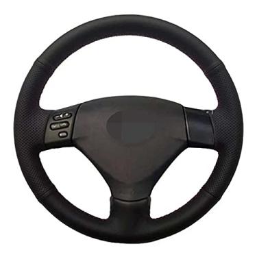 Imagem de TPHJRM Capa de volante de carro DIY couro artificial, apto para Lexus RX330 RX400h RX400 2004-2007 Toyota Corolla Verso Camry