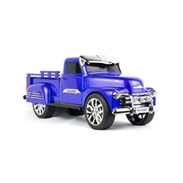 Imagem de CAIXA SOM PORTATIL CAMINHONETE BLUETOOTH FM AZUL WS-558BT