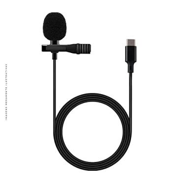 Imagem de MICROFONE CELULAR LAPELA USB-C 1,5M