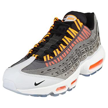 Imagem de Nike Tênis masculino Air Max 95 Kim Jones tamanho 36, Preto/Laranja Total/Cinza Escuro/Cinza Frio, 37