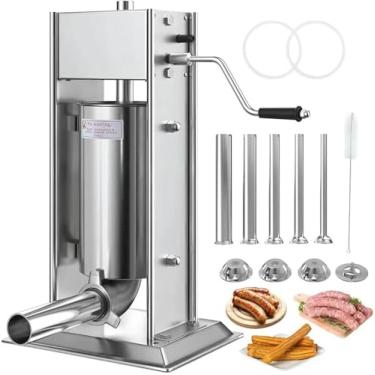 Imagem de Salsicha Vertical Salsicha Salsicha, Máquina De Salsicha 2 Em 1/fabricante De Churros Espanhóis ~//