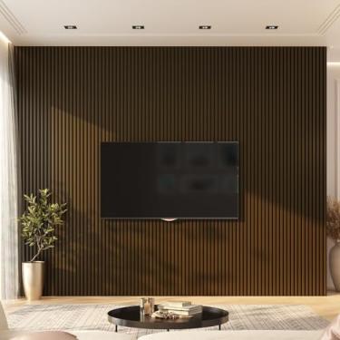 Imagem de Painel Ripado de Pvc Barra de 2,70m x 0,15cm venda em (0,40m²) Bariri Marrom