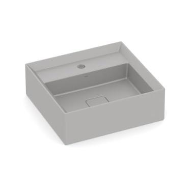 Imagem de Kit 3 Cubas de Apoio Retangular com Mesa 450x420 Platinum P6 Incepa Stone