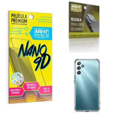 Imagem de Kit Capinha Samsung Galaxy M34 + Película de Câmera + Película Cerâmic