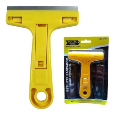 Imagem de Estilete Ratinho Raspador Insulfilm Vidro Adesivo Tinta Piso - Fertak