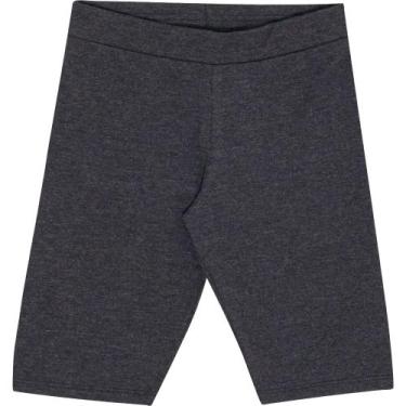 Imagem de Bermuda Cotton Ciclista Infantil Pulla Bulla Ref. 50716, Mescla preto,