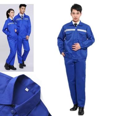 Imagem de Conjunto Uniforme Profissional EPI Segurança Trabalho Faixa Refletiva 