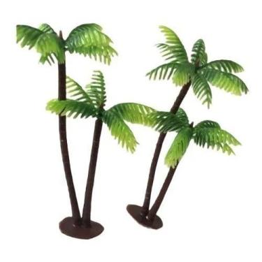 Imagem de 2u Enfeite De Aquário Coqueiro Artificial Em Miniatura - IMPT