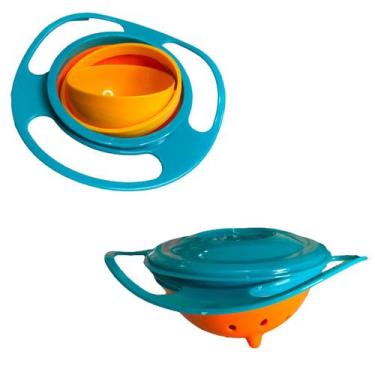 Imagem de Prato Magico Giratorio Baby 360 Giro Bowl - Art Baby, Laranja