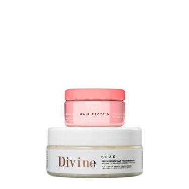 Imagem de Kit Braé Hair Protein e Divine Máscara (2 produtos)