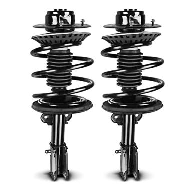 Imagem de A-Premium Pares dianteiros (2) amortecedores e molas helicoidais compatíveis com Chrysler Town & Country 01-07, Voyager 01-03 e Dodge Grand Caravan 01-07, FWD, dianteiro esquerdo e direito, substituição # 171572L, 171572R