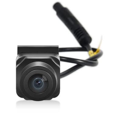 Imagem de RED WOLF Para Jeep Wrangler JL/JLR/JLU/JT Gladiador Rubicon Off-Road Adicionar câmera frontal frontal para frente 2018-2021 câmera de carga de trilha frontal montagem na grade de caminhões à prova d'água vista frontal