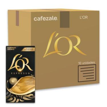 Imagem de Café Cápsulas Lor Nespresso Vanille Kit com 100 Cápsulas - L'OR